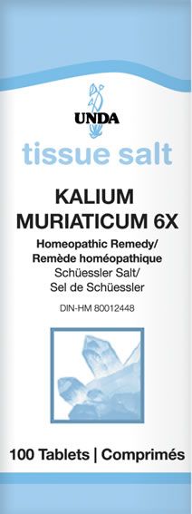 UNDA Kalium Muriaticum 6X
