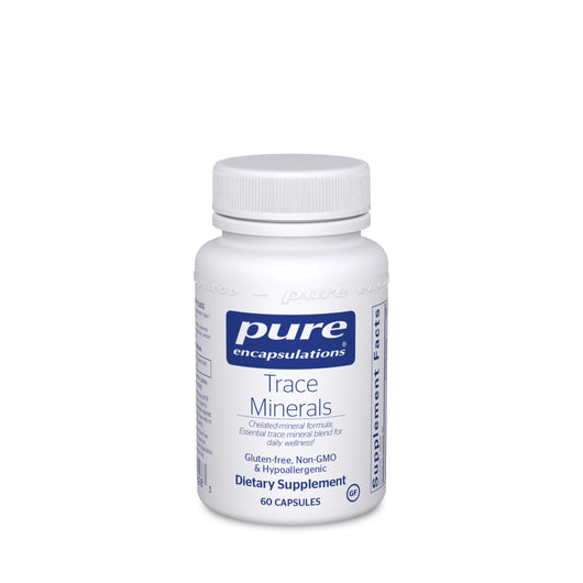 Pure Encapsulations Trace Minerals - 60 Capsules