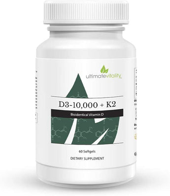 Vitamin D3 10,000 IU with Natural Vitamin K2