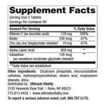 Load image into Gallery viewer, Ultimate Alpha Lipoic Acid CR  Controlled Uptake Formula 120 Vegetarian Capsules
