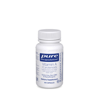 Pure Encapsulations Vitamin A + Carotenoids - 90 Capsules