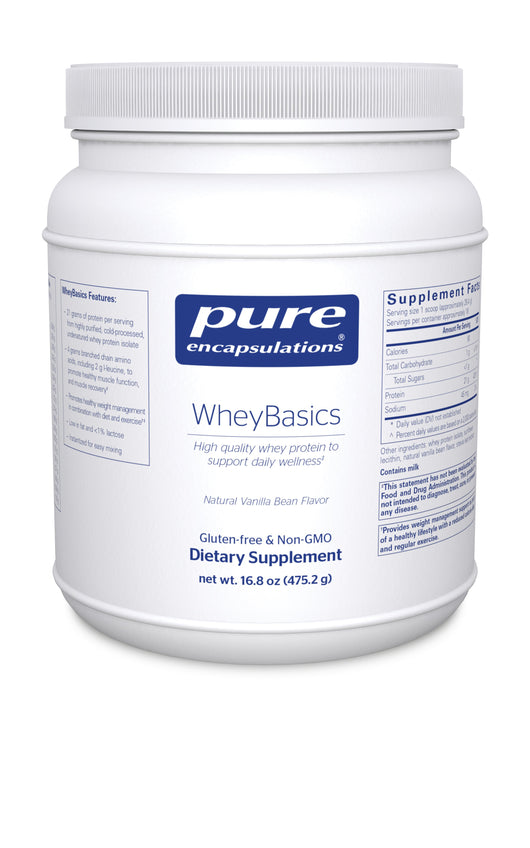 Pure Encapsulations WheyBasics - 432 Grams