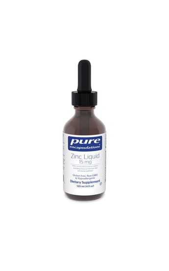 Pure Encapsulations Zinc liquid 15 mg - 120 ml