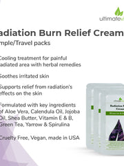 Load image into Gallery viewer, Dermavitality Radiation Burn Cream Six Travel Size Packs
